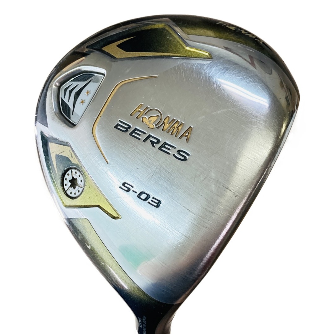 ◎◎HONMA ホンマ BERES ベレス S-03 3FW 15° フェアウェイウッド ARMRQ 8 54 ☆☆ R カバー付