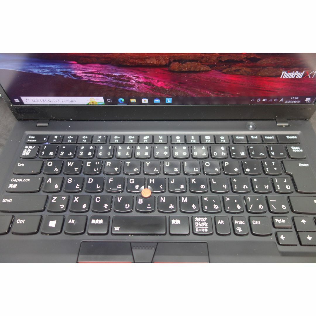 437）レノボThinkPad X1 Carbon/i5-8350/8G/256 3