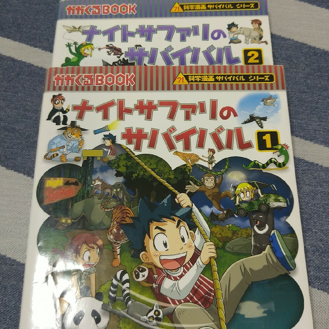 YK様専用8/12迄】2冊サバイバルシリーズ☆ナイトサファリの
