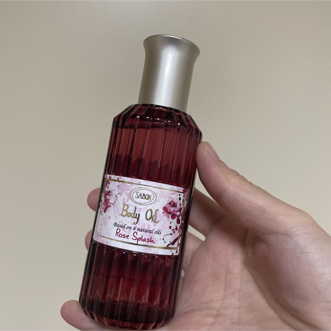 SABON(サボン)のmagu様　ほぼ未使用！サボンボディオイルローズスプラッシュ コスメ/美容のボディケア(ボディオイル)の商品写真