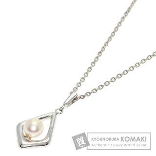 ミキモト(MIKIMOTO)のMIKIMOTO パール 真珠 ネックレス SV レディース(ネックレス)