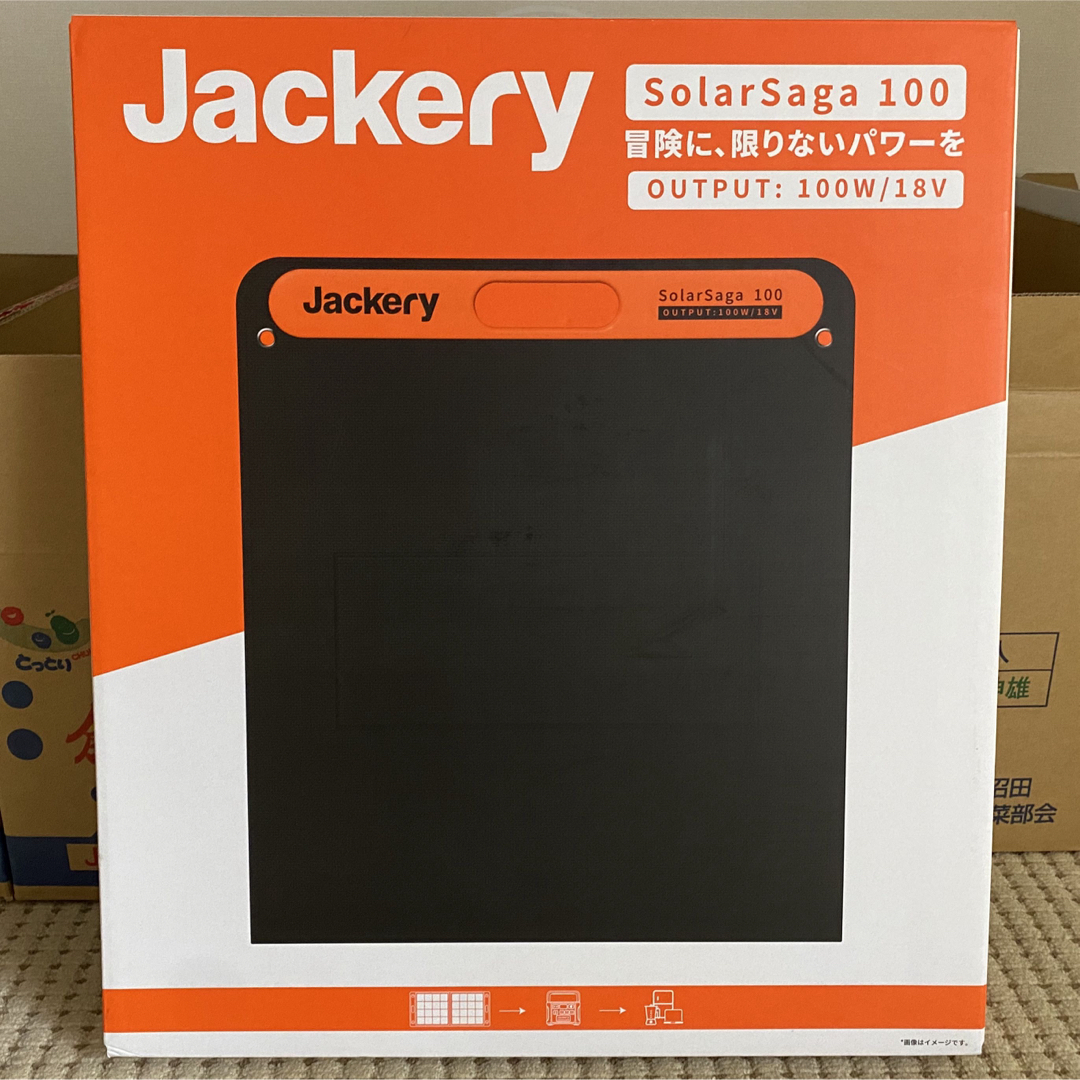 新品☆未開封☆Jackery SolarSaga 100ソーラーパネル 100Wの通販 by