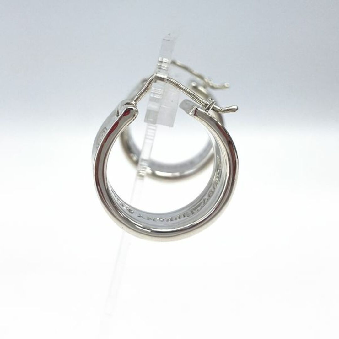 ブティック商品 TIFFANY&Co. 1837 ワイドナロー フープ ピアス SV925
