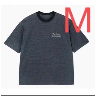 ワンエルディーケーセレクト(1LDK SELECT)のennoy エンノイ ボーダーTシャツ　 ブラック M スタイリスト私物(Tシャツ/カットソー(半袖/袖なし))