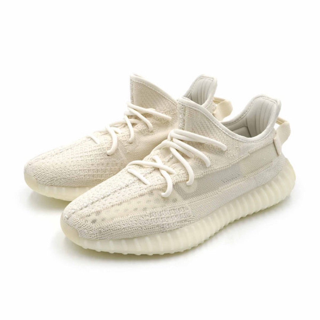 2点セトYEEZY BONE WHITE 22cm&22.5cm