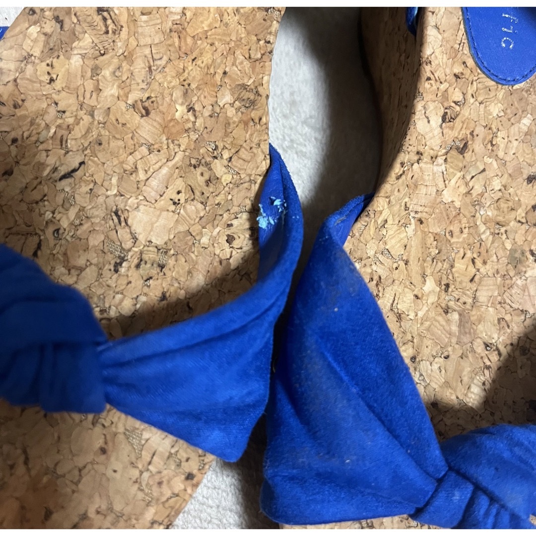 ORiental TRaffic(オリエンタルトラフィック)のオリエンタルトラフィック サンダル コルク ブルー S レディースの靴/シューズ(サンダル)の商品写真