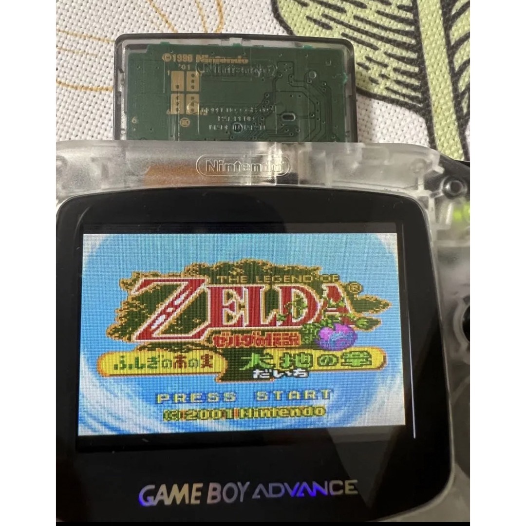 ゲームボーイ - 美品 ゼルダの伝説 ふしぎの木の実 大地の章 時空の章