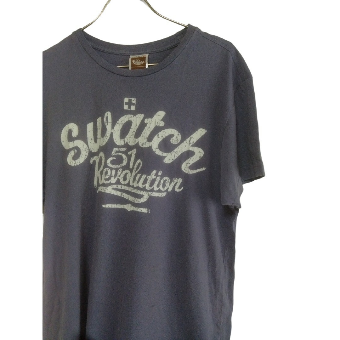 swatch(スウォッチ)のSwatch Tシャツ　Sサイズ　 ヴィンテージシャツ　Revolution メンズのトップス(Tシャツ/カットソー(半袖/袖なし))の商品写真