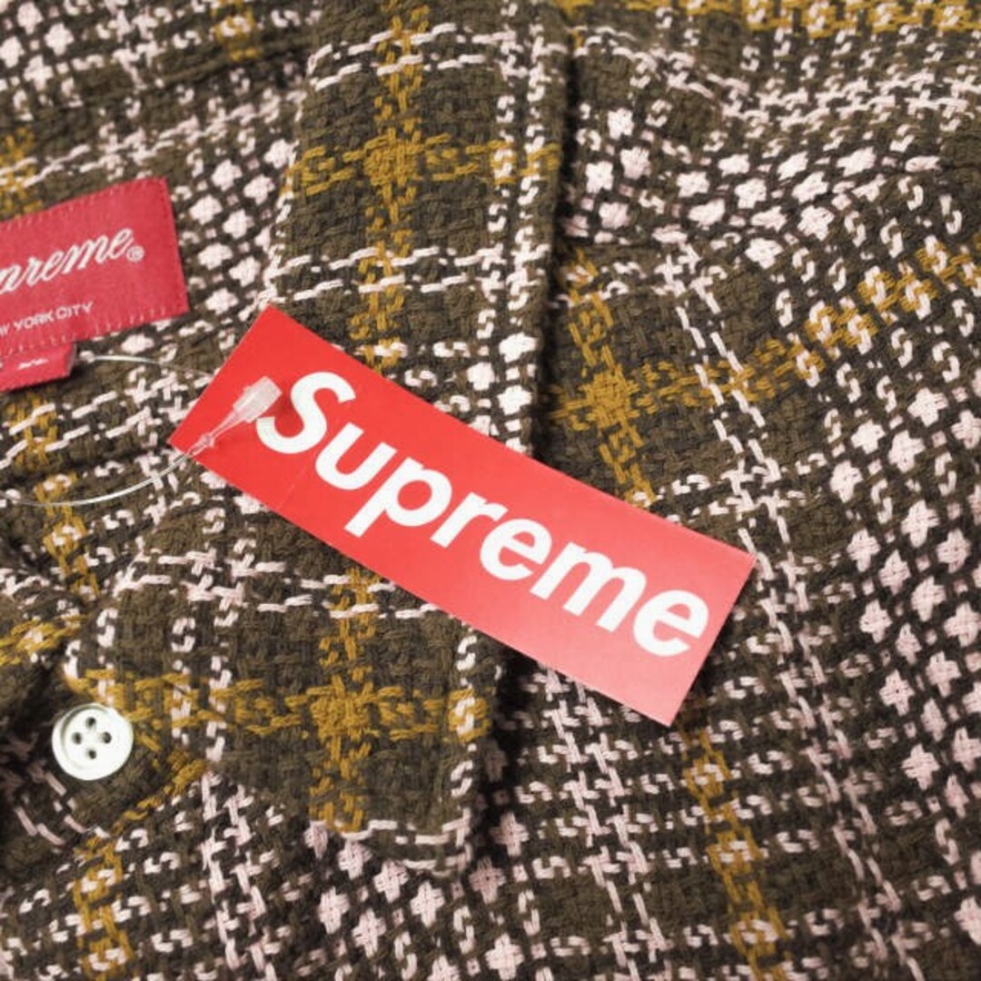 Supreme - SUPREME シュプリーム 23SS Basket Weave Plaid Shirt