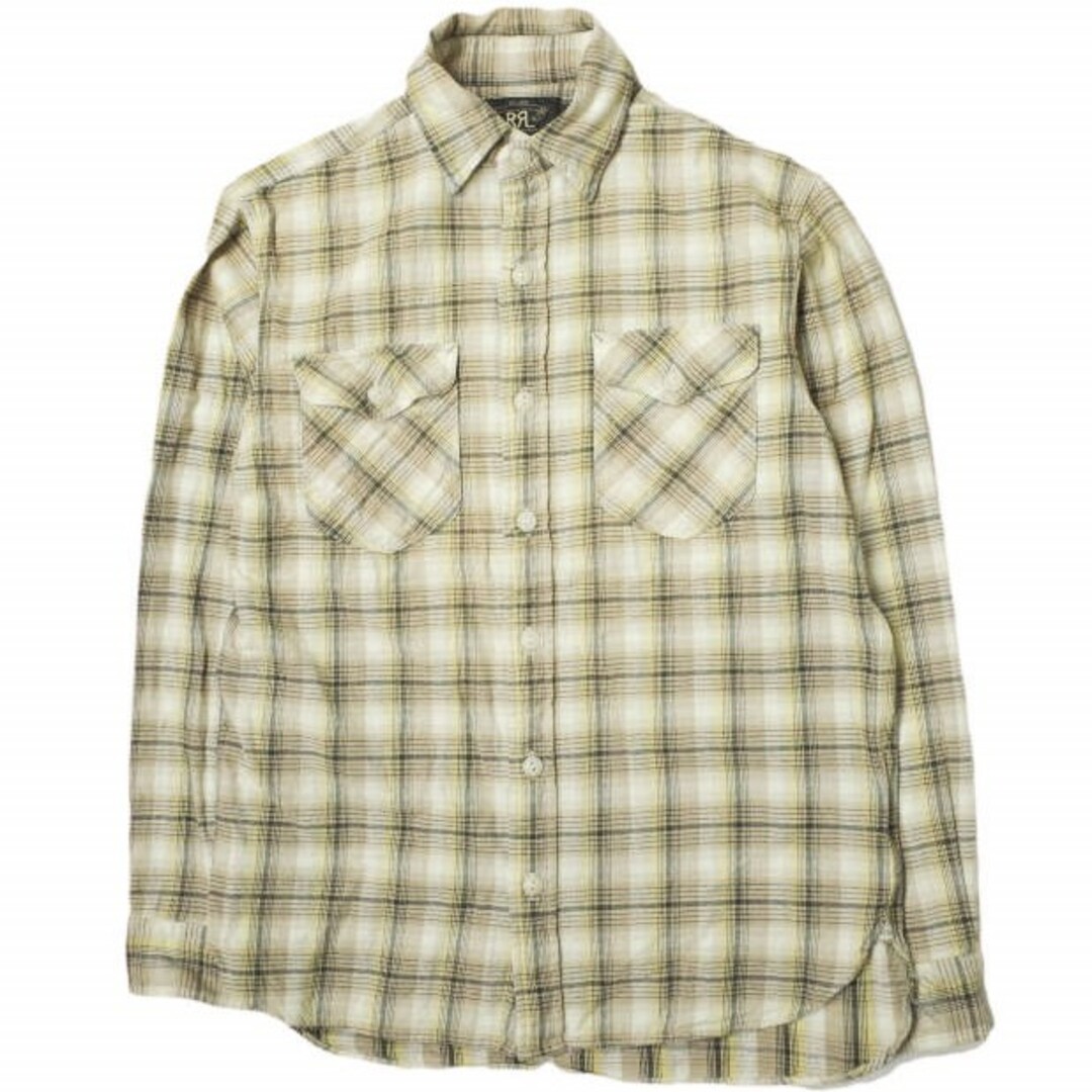 RRL ダブルアールエル 22AW Tartan Plaid Twill Work Shirts プラッドツイルワークシャツ 782871189001  S BEIGE Double RL 長袖 タータンチェック トップス【中古】【RRL】 | フリマアプリ ラクマ