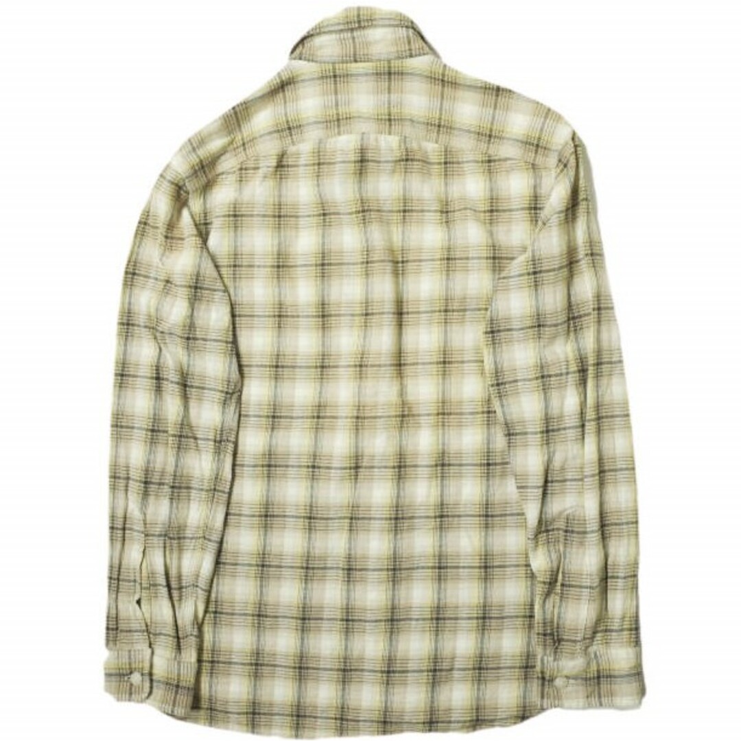 RRL ダブルアールエル L/S FLANNEL PLAID WORK SHIRTS コットンフランネル チェックワークシャツ XS レッド Double RL 長袖 トップス【RRL】