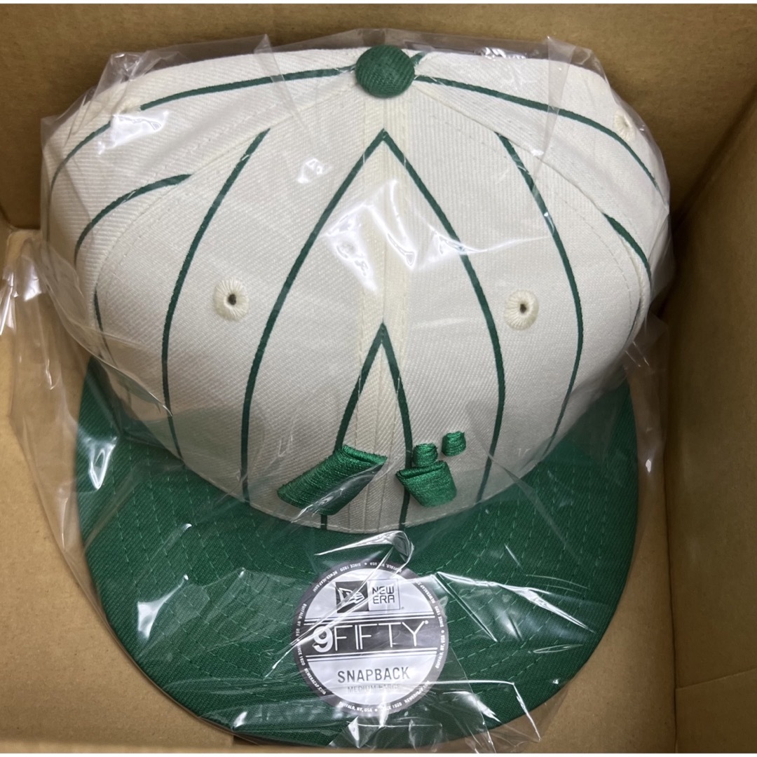 バ帽 バイカラー CAP バナナマン newera 2023 グリーン GRN