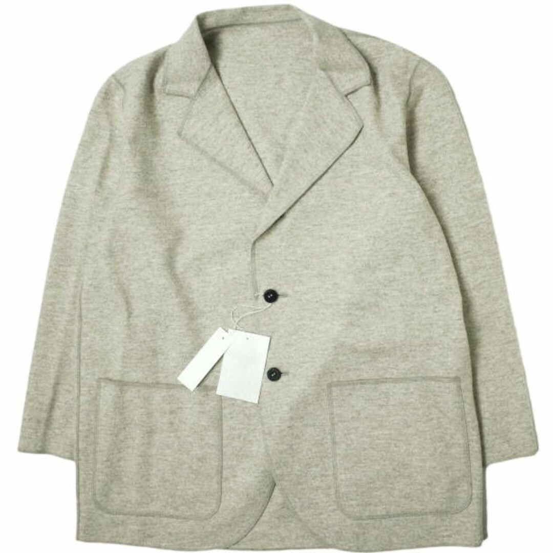 Cale カル 21AW 日本製 NATURAL WOOL FELT 3B JACKET ナチュラルウール