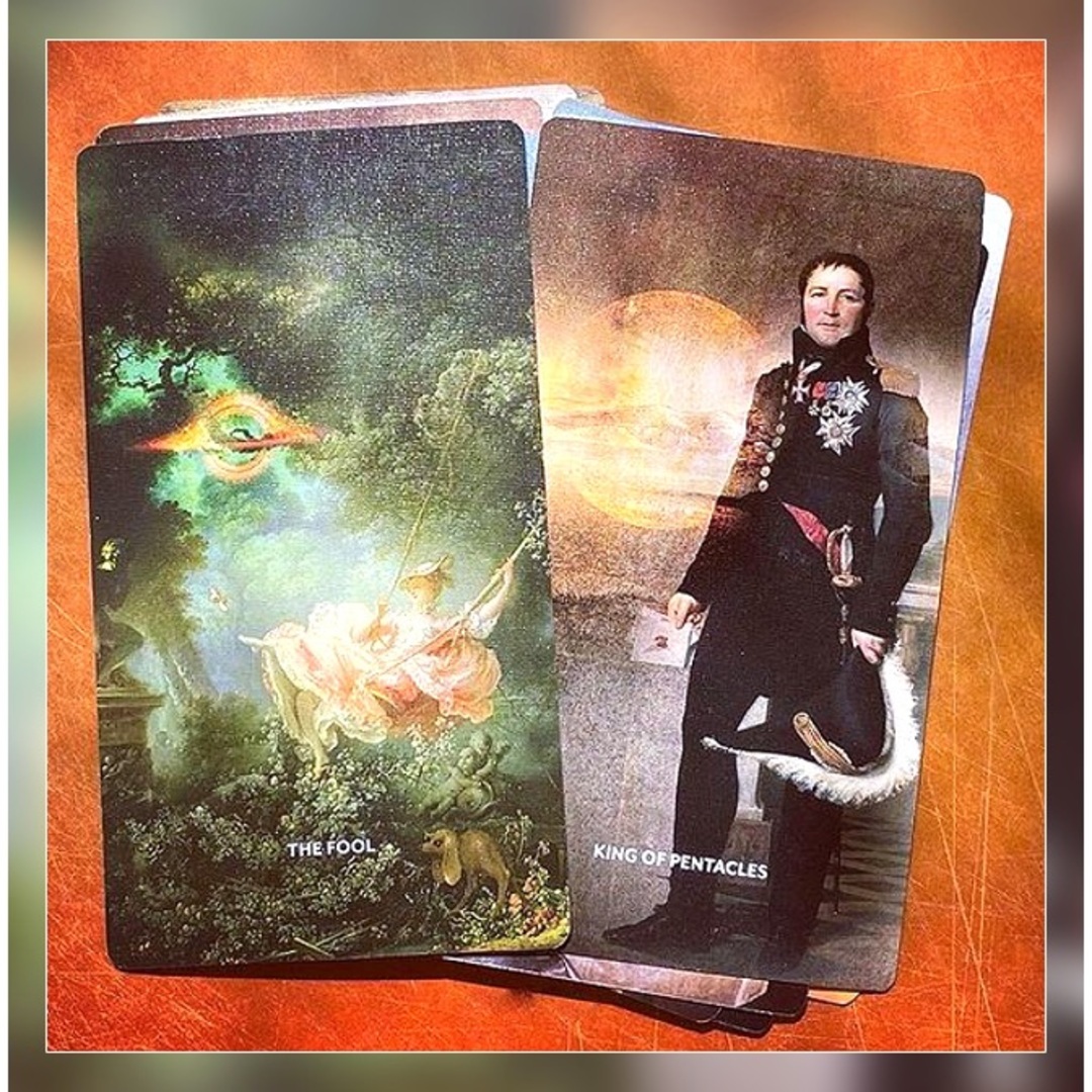 ✨希少✨幻想的・芸術的な狐の嫁入りを描いた海外のタロットカード・オラクルカード