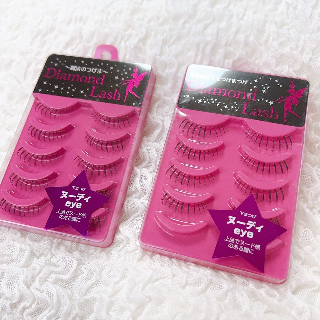 Diamond Lash(ダイヤモンドラッシュ)のダイヤモンドラッシュ　ヌーディeye コスメ/美容のベースメイク/化粧品(つけまつげ)の商品写真