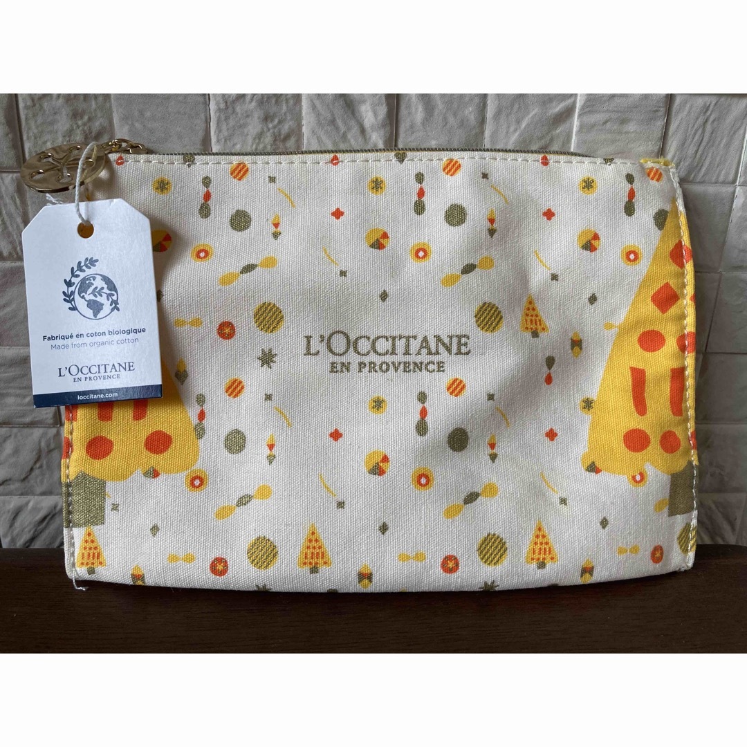 L'OCCITANE(ロクシタン)のお値下げ【非売品】ロクシタン　化粧ポーチ レディースのファッション小物(ポーチ)の商品写真