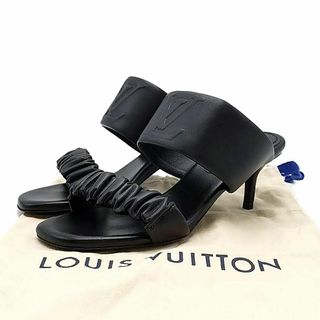 ルイヴィトン(LOUIS VUITTON)の超美品 ルイヴィトン サンダル ドレイピーミュール 03-23080201(サンダル)