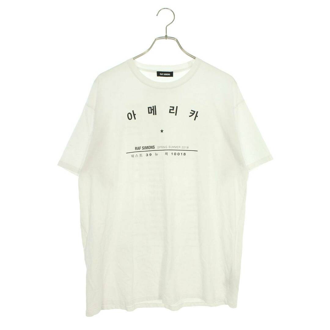 ラフシモンズ 18SS 181-120 ツアーTシャツ メンズ S | www.yokecomms.com