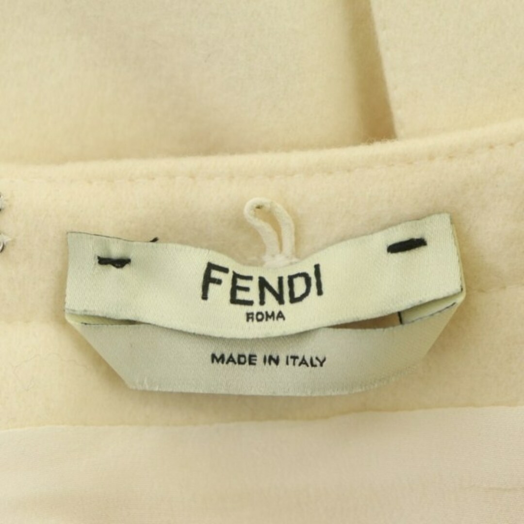 FENDI／フェンディ　フェンダーチェバックジップノースリーブワンピース