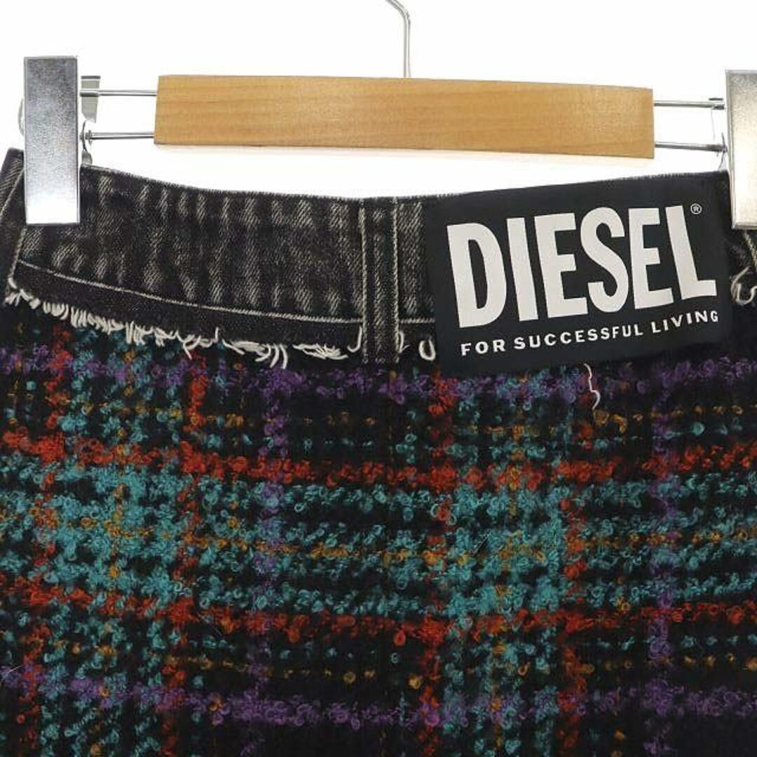 チェックスカート DIESEL デニム　スカート