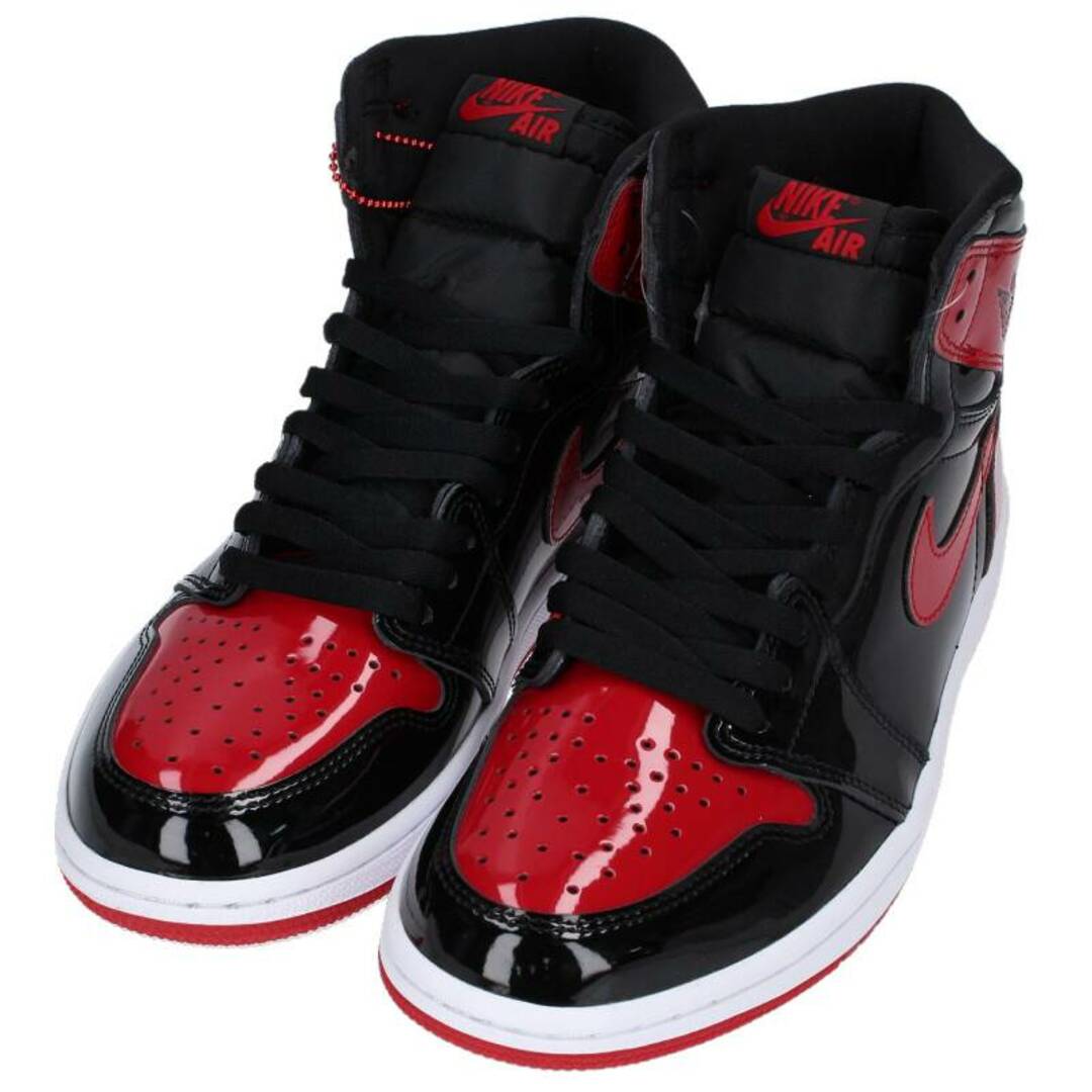 air jordan 1 パテントブレッド 27cm