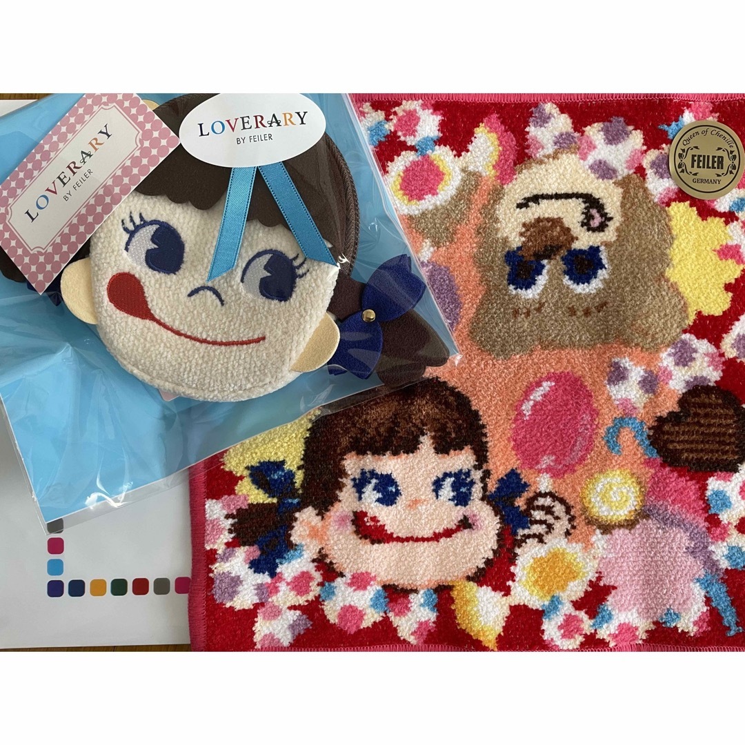 フェイラー ラブラリーバイフェイラー ペコちゃん 顔型ポーチ