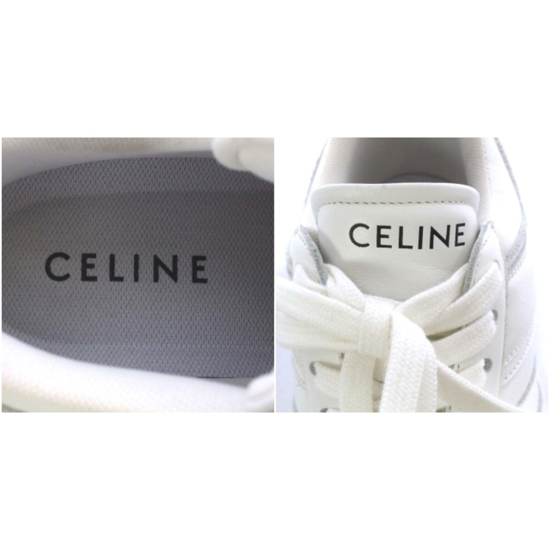 celine(セリーヌ)のセリーヌ ブロックスニーカー ウェッジアウトソール 34 オプティックホワイト レディースの靴/シューズ(スニーカー)の商品写真
