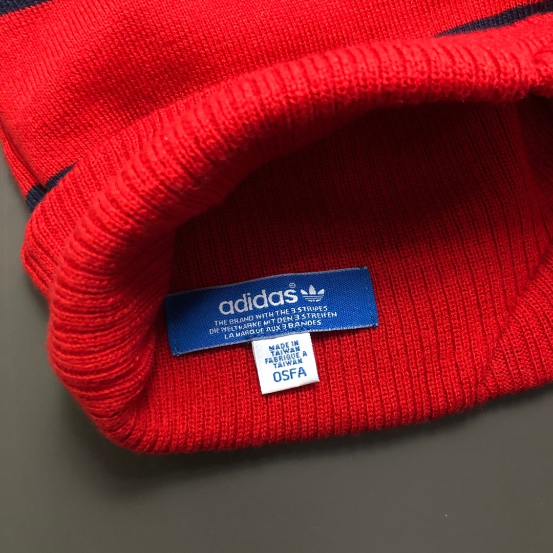 adidas(アディダス)のadidas knit cap 希少デザイン メンズの帽子(キャップ)の商品写真