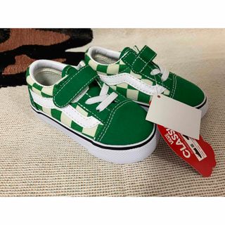 ヴァンズ(VANS)のセール中　バンズ　シューズ　スニーカー　13.5cm  チェッカー柄(スニーカー)