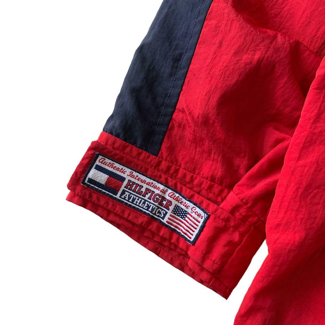 TOMMY HILFIGER(トミーヒルフィガー)の90s TOMMY HILFIGER セーリングギア マウンテンパーカー レッド メンズのジャケット/アウター(ブルゾン)の商品写真