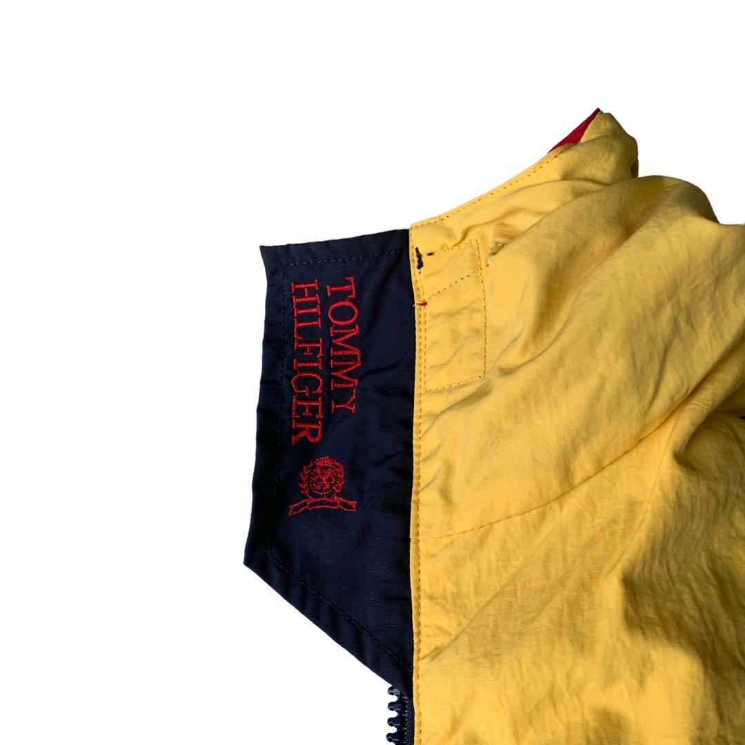 TOMMY HILFIGER(トミーヒルフィガー)の90s TOMMY HILFIGER セーリングギア マウンテンパーカー レッド メンズのジャケット/アウター(ブルゾン)の商品写真