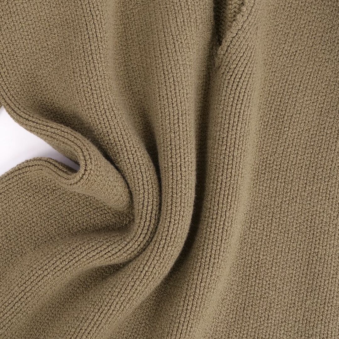 極美品 エルメス HERMES ニット セーター マルジェラ期 ヴァルーズ ロングスリーブ カシミヤ トップス レディース M ブラウン