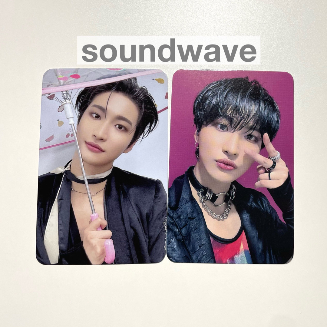 ATEEZ ソンファ Soundwave ラキドロ 1次 3形態購入特典トレカ