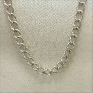 TIFFANY&CO. ティファニー ヴィンテージ ツイスト ロープ チェーン