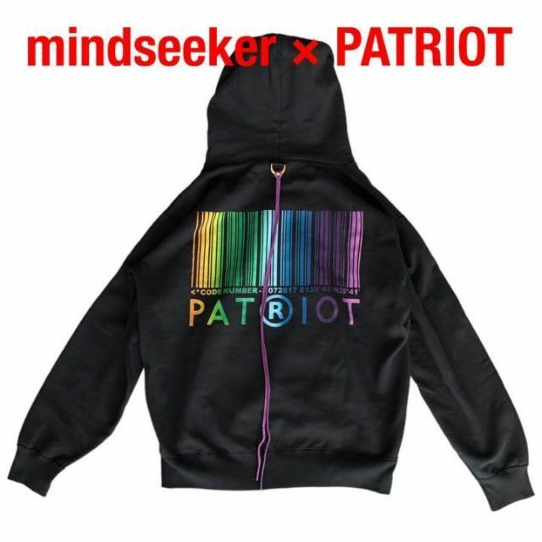 Mindseeker×PATRIOT スウェットパーカー マインドシーカー-