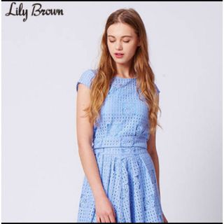 リリーブラウン(Lily Brown)のLily Brownレースロングスカート♡(ロングスカート)