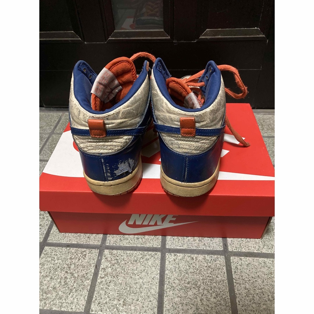 NIKE - 希少 レアカラー NIKE DUNK ダンクハイ オレンジの通販 by