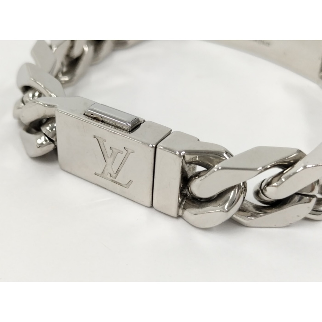 LOUIS VUITTON(ルイヴィトン)のLOUIS VUITTON チェーンブレスレット モノグラム メッキ シルバー レディースのアクセサリー(ブレスレット/バングル)の商品写真