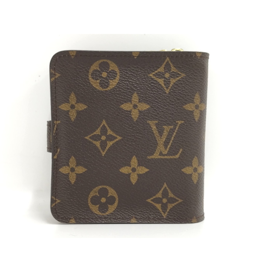 LOUIS VUITTON コンパクトジップ 二つ折り財布 モノグラム 2