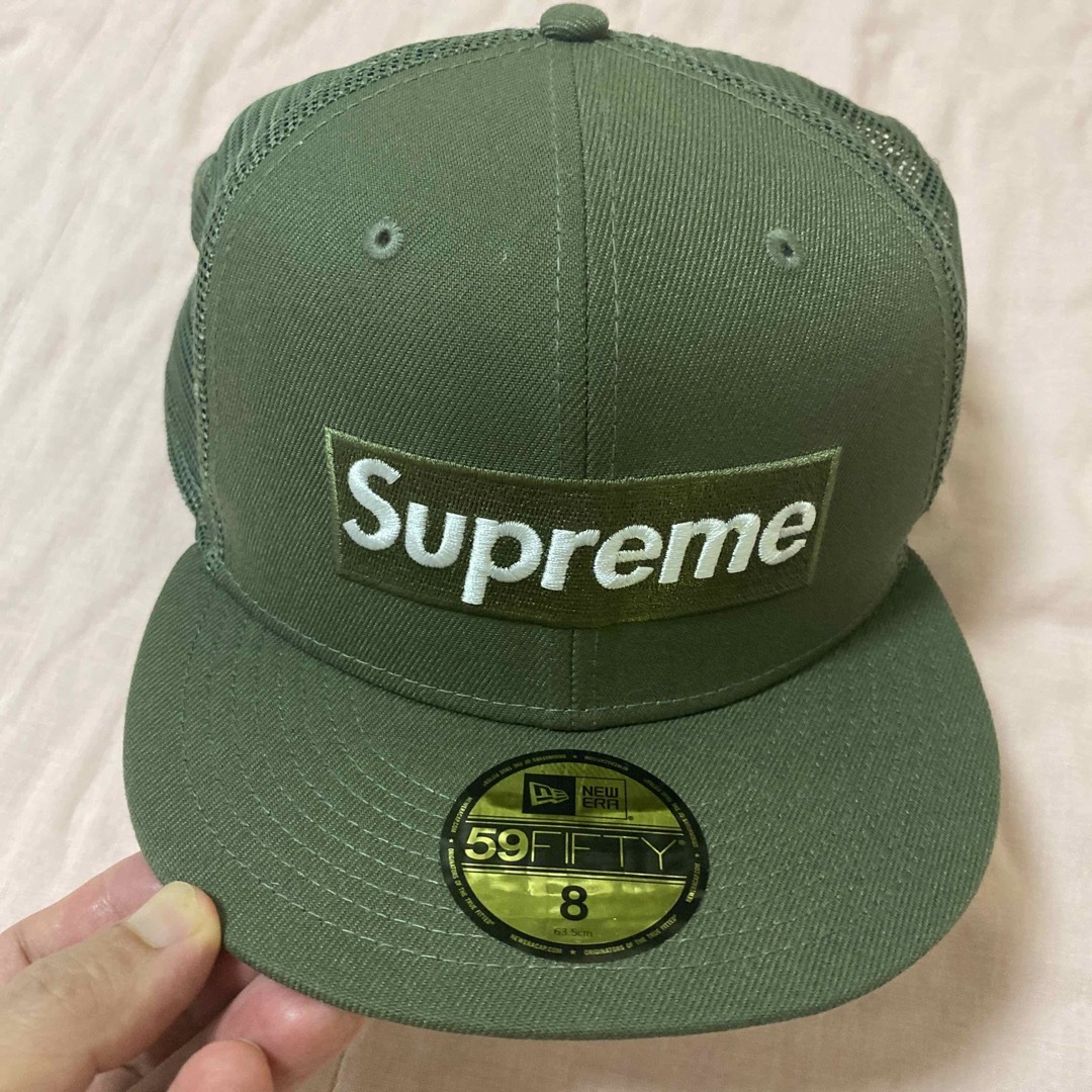 supreme NEW ERA 23SS MESH CAP 8 63.5センチ www.krzysztofbialy.com