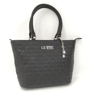 ゲス(GUESS)のGUESS トートバッグ フェイクレザー ブラック(トートバッグ)