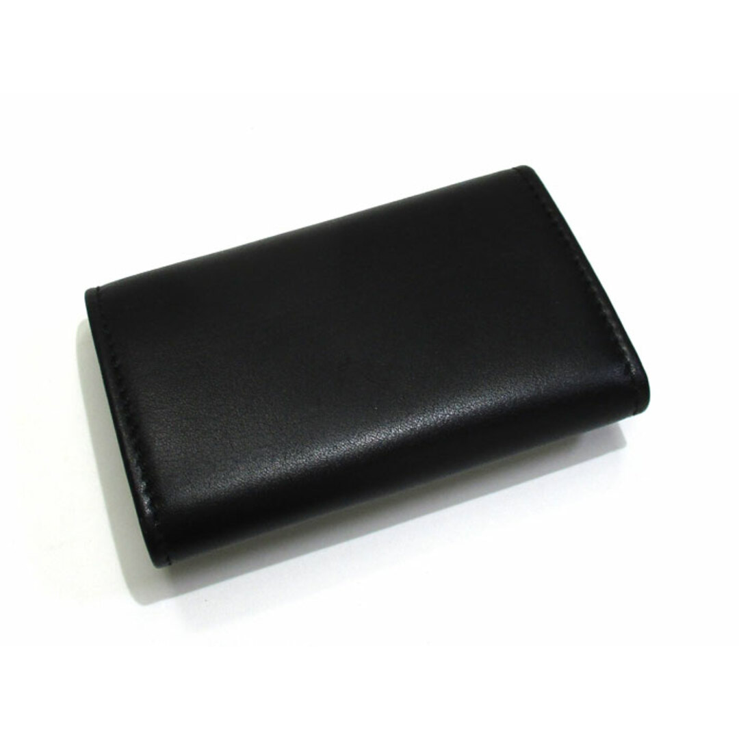 GUCCI - GUCCI 6連 キーケース レザー ブラック G金具 033 2031 GUCCI - GUCCI 6連 キーケース レザー ブラック G金具 033 2031