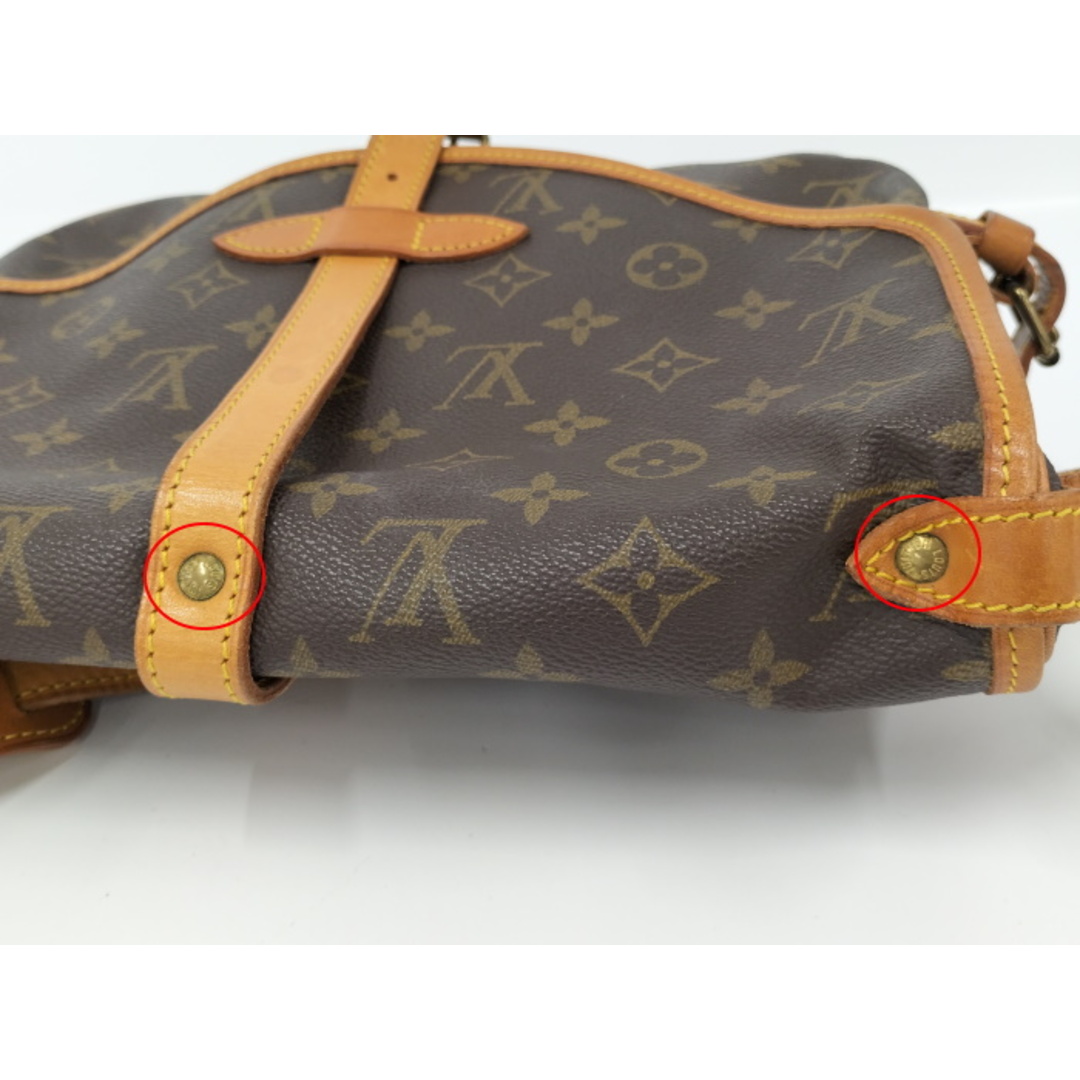 LOUIS VUITTON ショルダーバッグ ソミュール30 モノグラム 6