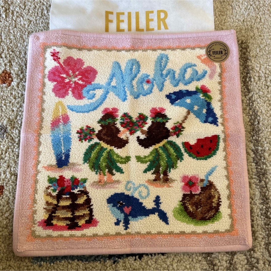 フェイラー  ハンカチ　aloha