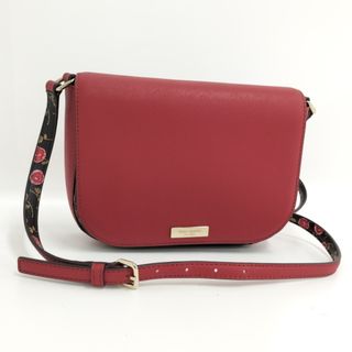 ケイトスペードニューヨーク(kate spade new york)のKate Spade ショルダーバッグ レザー レッド(ショルダーバッグ)