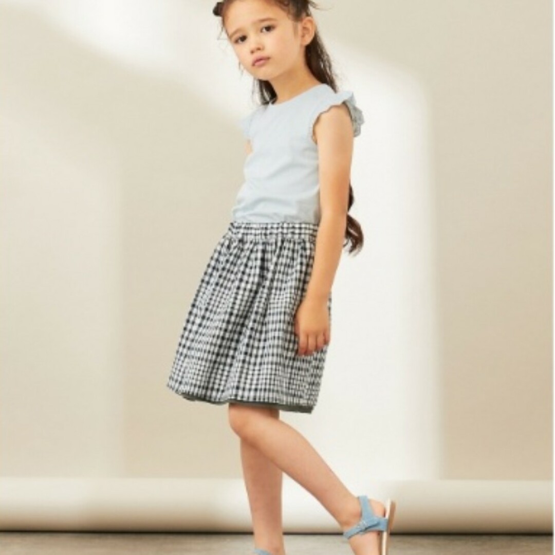 anyFAM(エニィファム)のリバーシブルスカート 140 any FAM キッズ/ベビー/マタニティのキッズ服女の子用(90cm~)(スカート)の商品写真