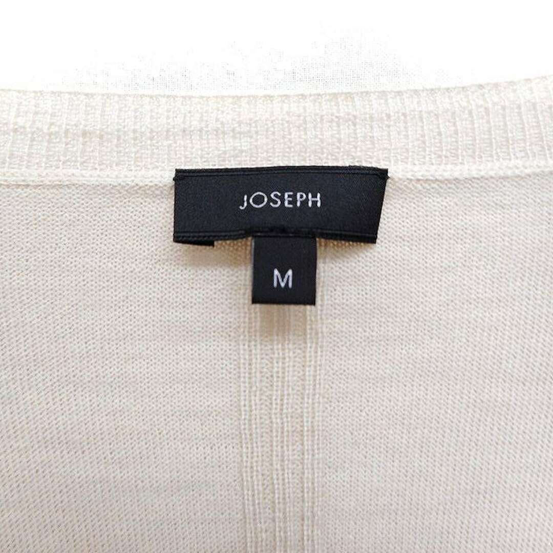 JOSEPH(ジョゼフ)のジョセフ JOSEPH Vネック ニット セーター 五分袖 ロング丈 ウール レディースのトップス(ニット/セーター)の商品写真