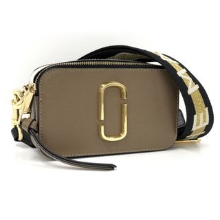 MARC JACOBS マークジェイコブス コットン トロンプルイユ スナップショット ショルダーバッグ M0015786 レッド gy