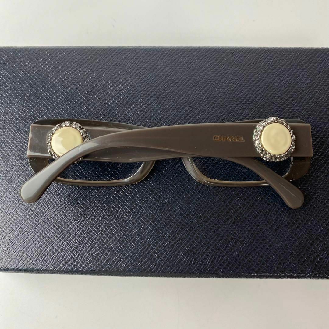 CHANEL - シャネル CHANEL 度入り メガネ フレーム ケース付き ココ