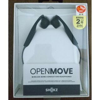 SHOKZ OPENMOVE SLATE GREY 骨伝導ワイヤレスヘッドホン(ヘッドフォン/イヤフォン)